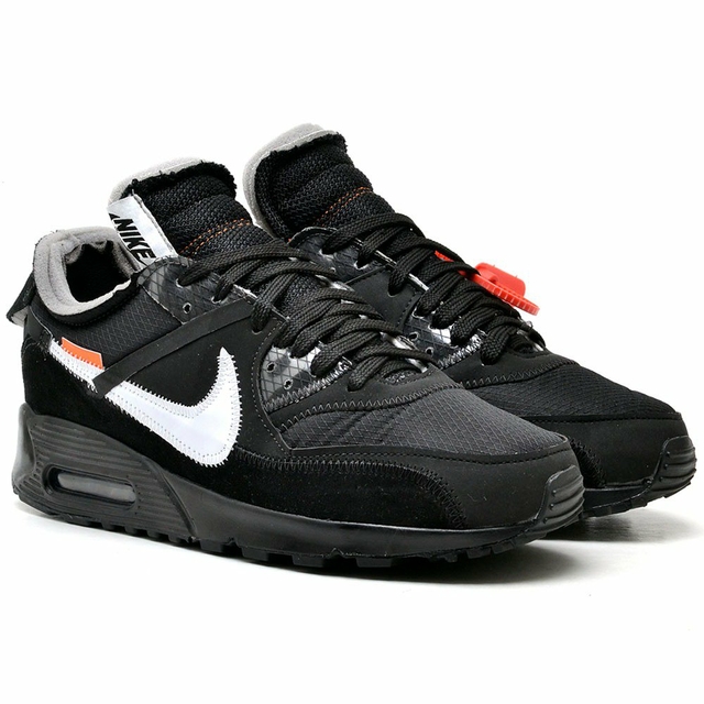 Air max 90 hot sale off white preto