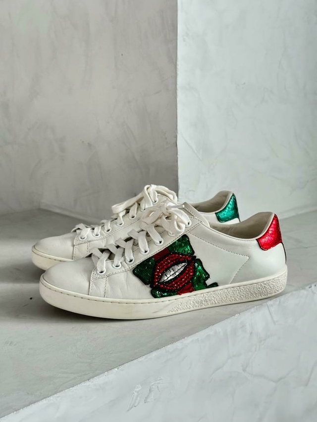 Tenis gucci pedras store valor