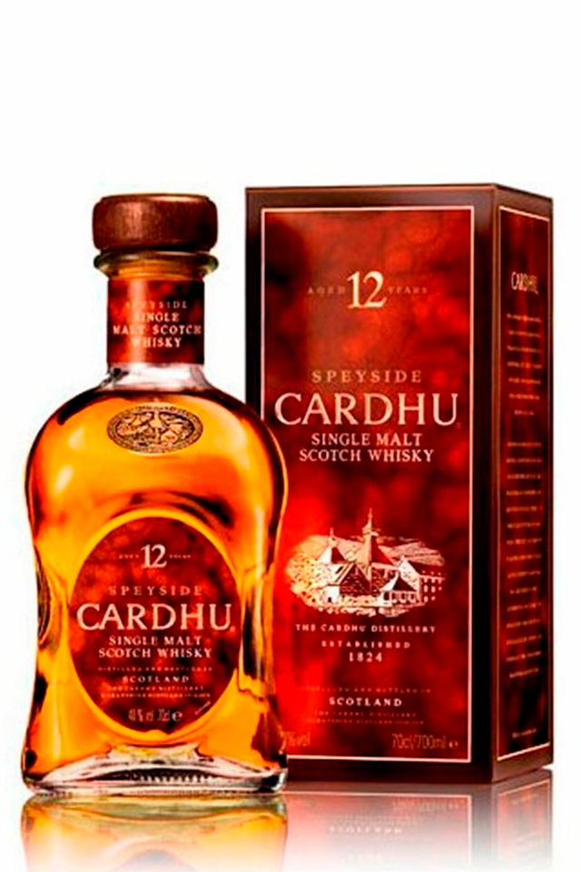 Whisky Cardhu 12 anos 1L
