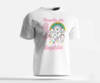 Camiseta Personalizada Unicórnio- Mamãe/ Nome do Filho(A)/ Idade