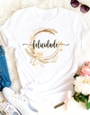 Camiseta Personalizada Frase "Felicidade"