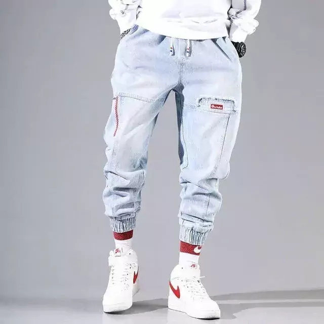 Calça Jogger Jeans Modelo Jordan Lite
