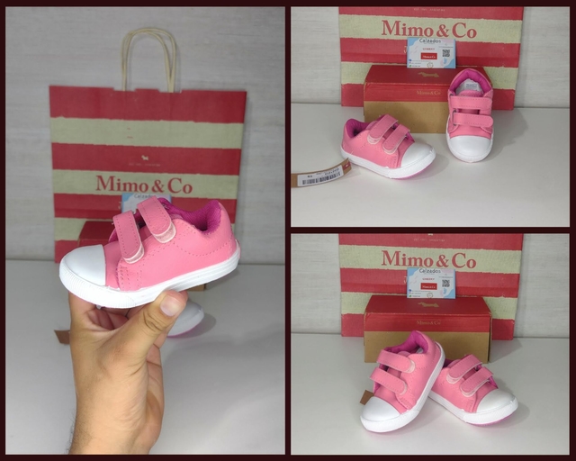 zapas Mimo Co rosa Velcro Comprar en Mimo cheeky