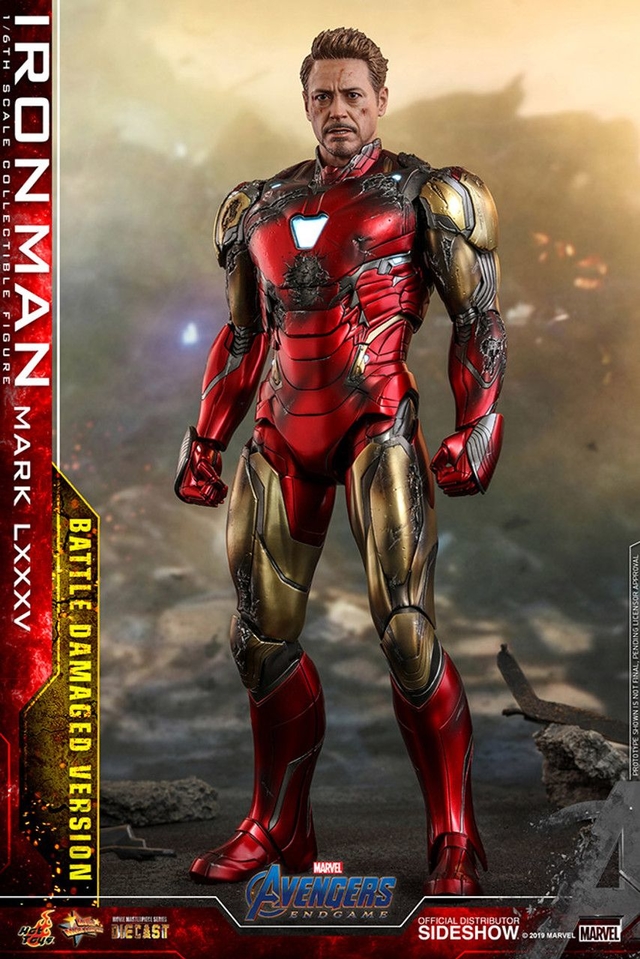 Figura Iron Man Mark LXXXV Battle Damaged - Edicion especial Hot Toys