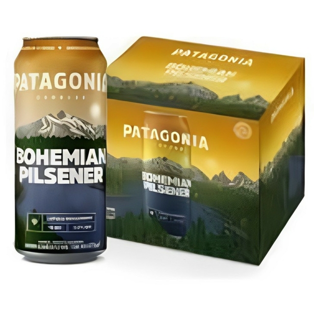 Cerveja PATAGONIA Bohemian Pilsener 350ml (8 Latas)