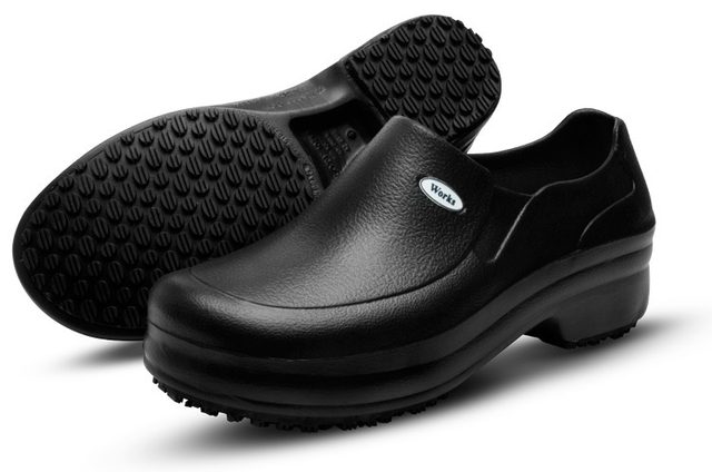 Sapato soft work sales preto
