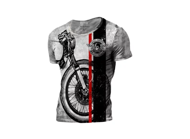 Playera vintage hombre 2025
