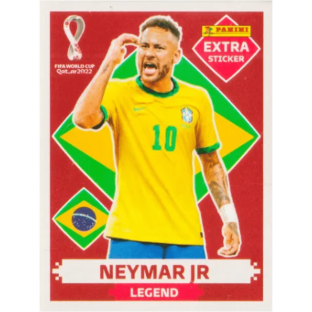 Neymar Jr - Legend 2  Figurinhas da copa, Copa do mundo, Neymar