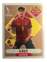 Copa 2022 - Figurinha Extra Legend GAVI - BRONZE em óti