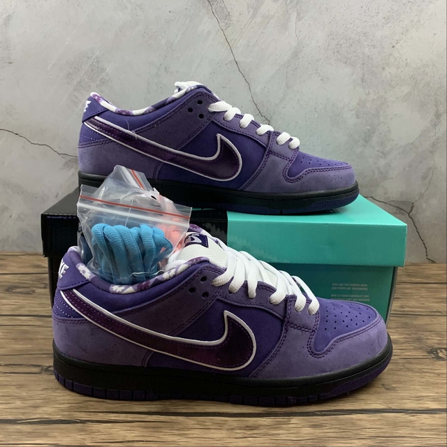 Nike sb dunk low pro sales og qs purple lobster