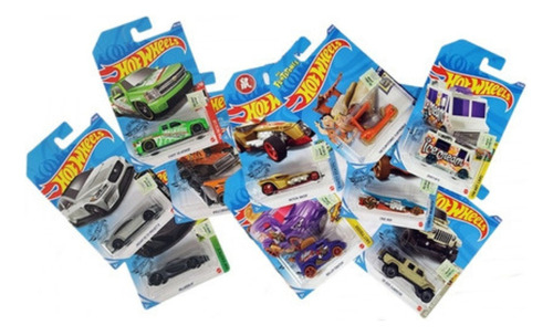 Hot Wheels Pack X Colecci N Autos Surtidos Original Mattel