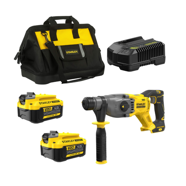 18V STANLEY® FATMAX® V20 Brushless SDS Plus Hammer Drill