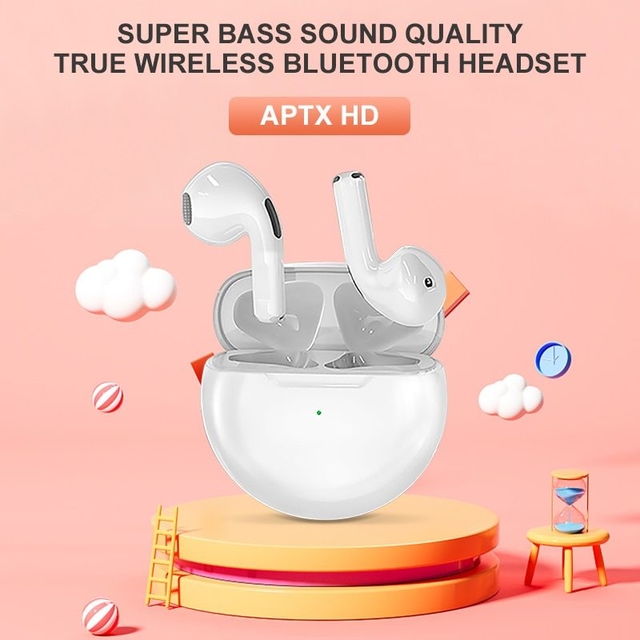 Auriculares inalámbricos Bluetooth PRO6, audífonos estéreo
