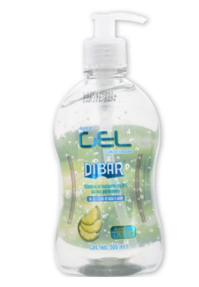 Gel Antibacterial 500ML DIBAR Biorent Solutions