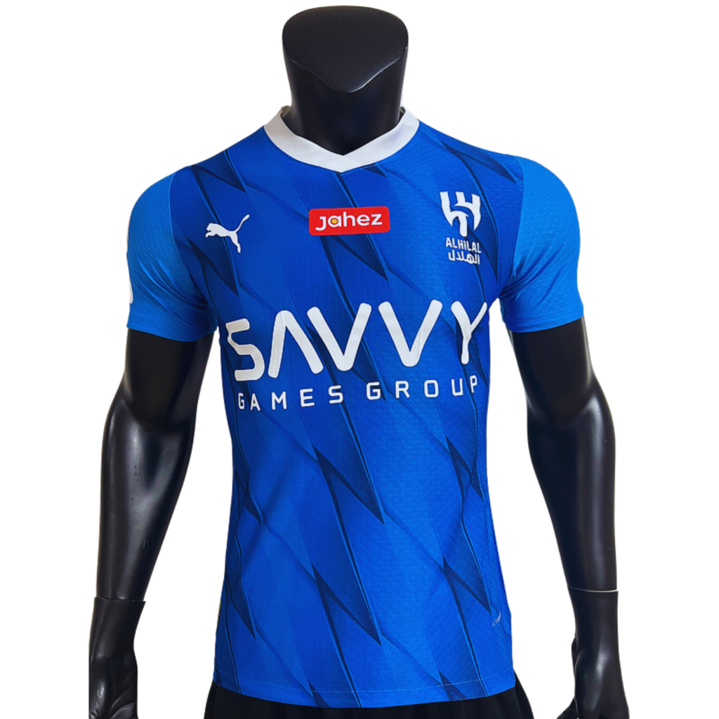 Camisa Puma Al Hilal I Home Jogador Masculino Azul