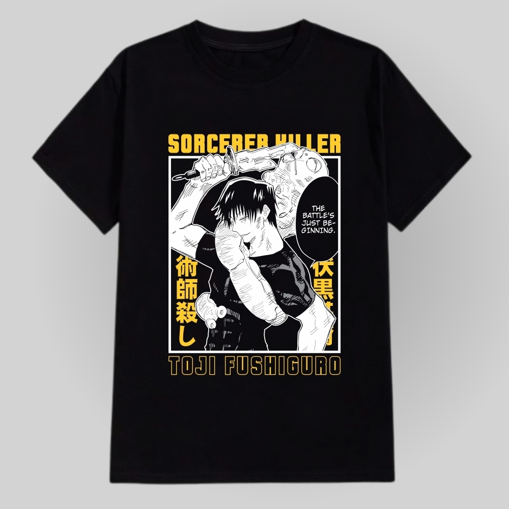 Camiseta Jujutsu Kaisen Toji Fushiguro Kyrom