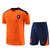 Kit-Treino-futebol-time-Seleção-Holanda-Nike-2024/25-Camisa-Laranja-Bermuda-Azul-Marinho-Conjunto-Holanda-2024-drifit-oficial-original-shorts-com-bolso-dri-fit