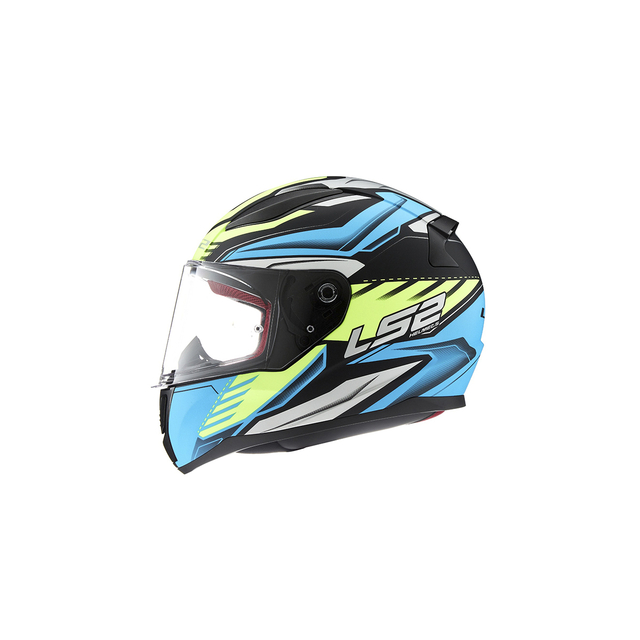 Casco LS2 FF353 Rapid Gale Negro Azul Amarillo