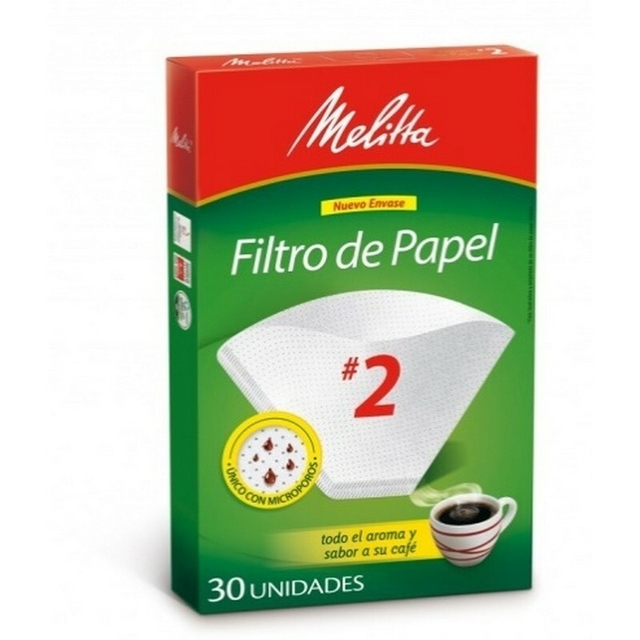 FILTRO DE PAPEL P/CAFE Nº 2 X 30