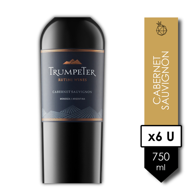 Trumpeter Cabernet Sauvignon X 6u Vino 750ml