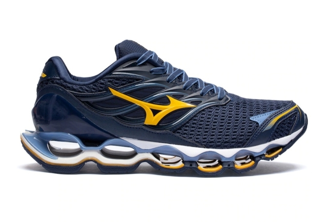 Mizuno azul e amarelo hotsell