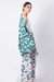 Kimono Maya Colibri Verde/Nude - comprar online