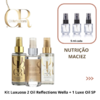Kit Luxuoso 2 Oil Reflections Wella + 1 Luxe Oil SP