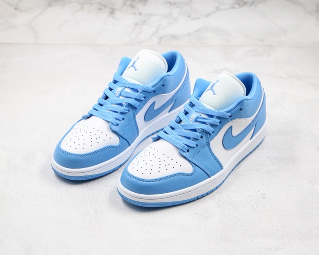 Carolina store blue nikes