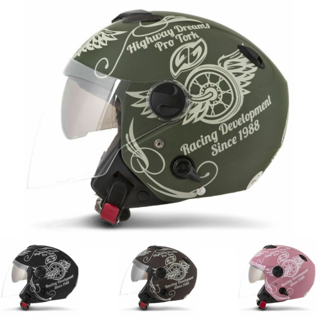 Capacete Aberto Pro Tork New Atomic Highway Dreams