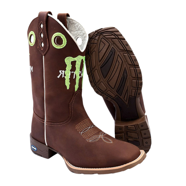 Bota texana masculina sales monster