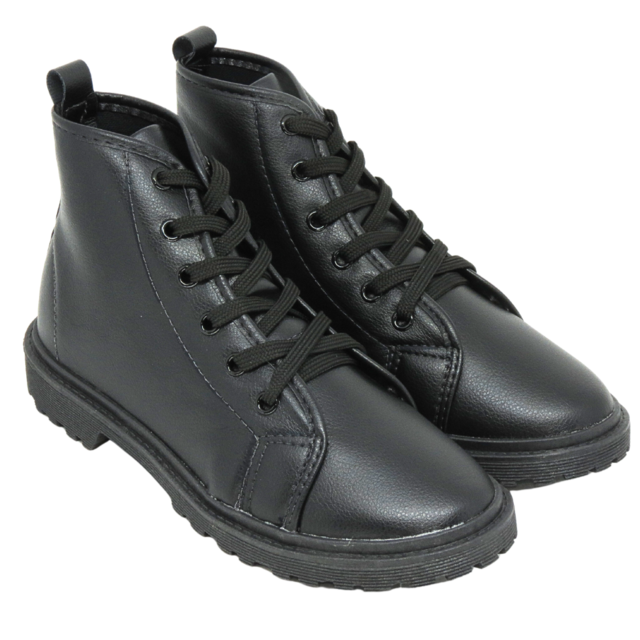 Bota Coturno Feminino Rossi Shoes Tratorada 482 Preto