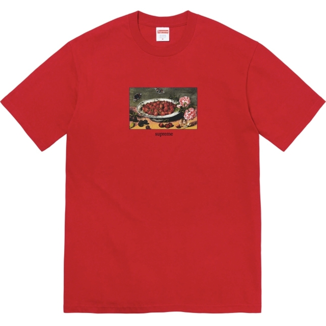 Supreme strawberry shirt sale