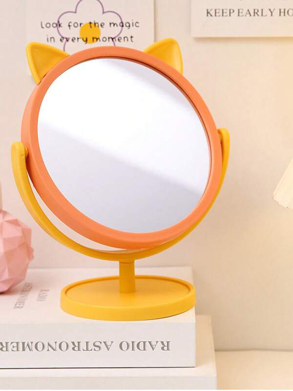 FOMIYES Espelho De Maquiagem De Viagem Espelhos De Parede Espelhos  Circulares Espelho De Maquiagem Espelho De Maquiagem Espelho De Aumento  Espelho Giratório Espelho De Maquilhagem Espelho