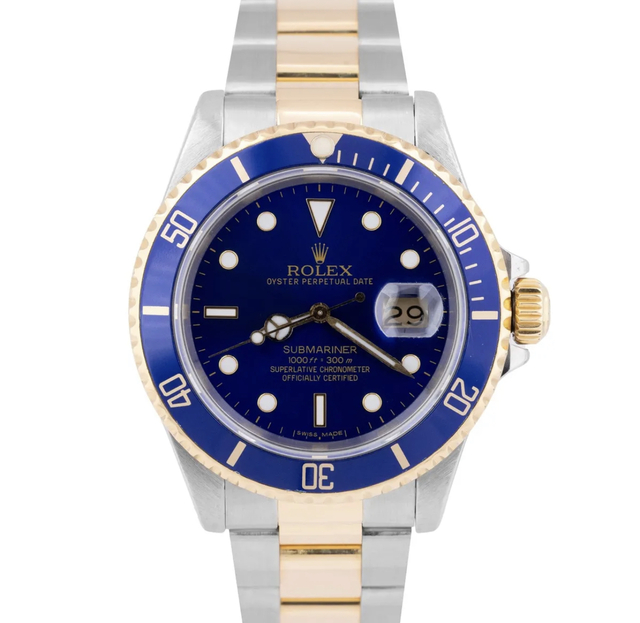 Rolex hot sale marine blue