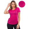 Camiseta Feminina Dry Fit Rosa
