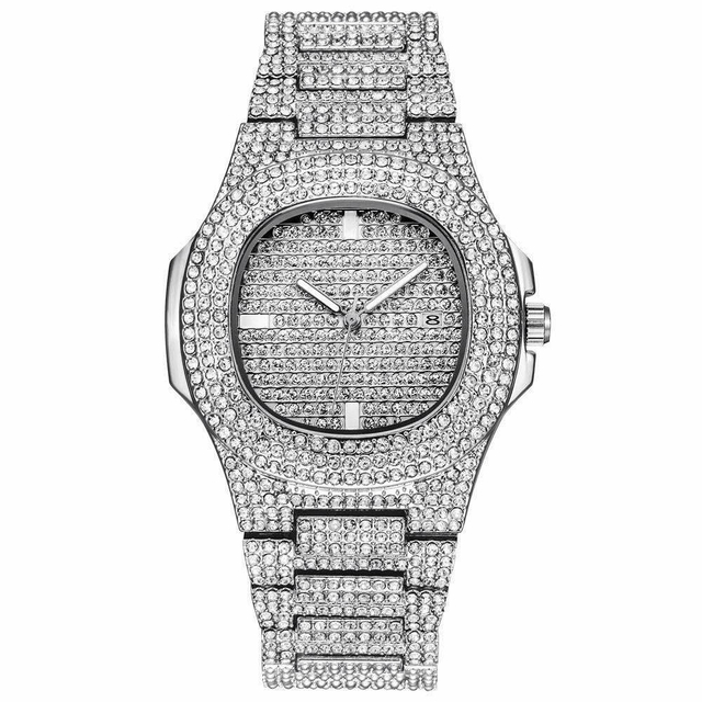 Reloj diamantado discount