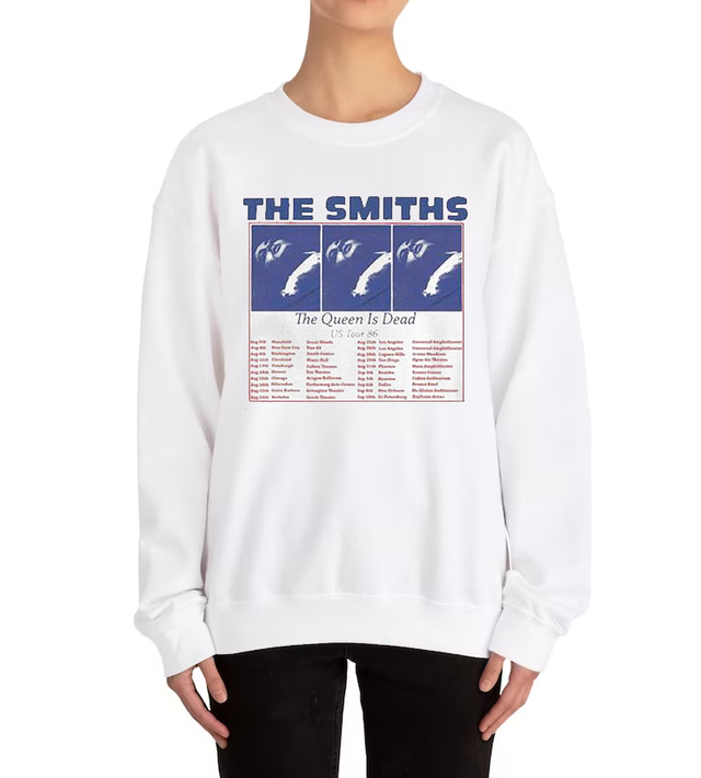 The Smiths Buzo Unisex Queen Is Dead Tour 86 Aesthetic