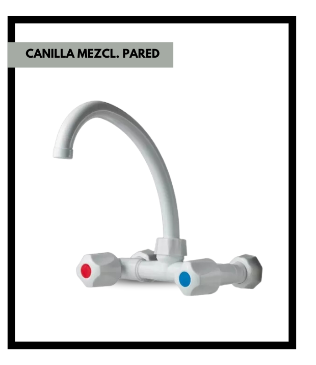 Canilla mezcladora de plastico hot sale