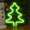Lampara Led Colgante Arbol de Navidad Verde 26cm