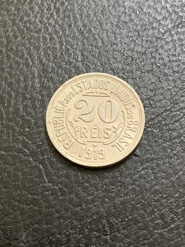 Brasil 20 réis de 1919 Comprar em FP Numismática