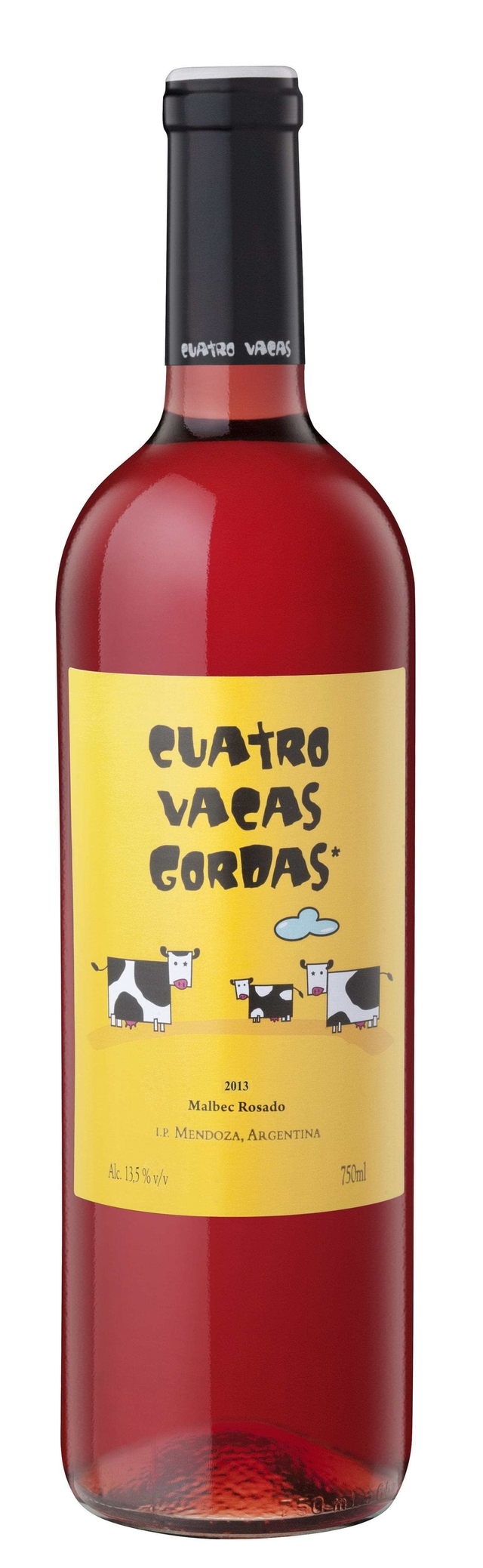 Caligiore, 4 Vacas Gordas, Malbec Rosado