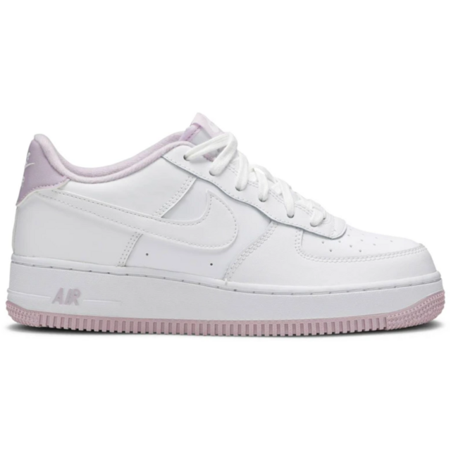 Tenis Nike Air Force 1 Low GS White Iced Lilac No Drip Store