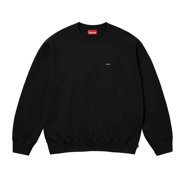 Crewneck Supreme Small Box Raglan 'Black'