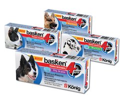 Basken comprimidos - Antiparasitario interno de amplio espectro para Perros