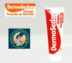 Dermosedan - champu con peroxido de benzoilo para caninos y felinos