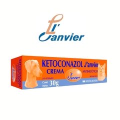 El Ketoconazol crema del Laboratorio J'anvier es un antimicótico para caninos y felinos