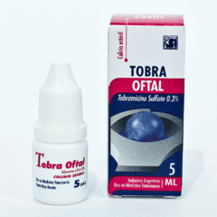 Tobra Oftal colirio antibiótico tópico para caninos y felinos de LOVE