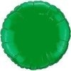 Balão Metalizado Redondo Verde Escuro - 45 cm ( 18 polegadas )