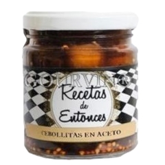 Recetas de Entonces cebollitas en aceto x170g