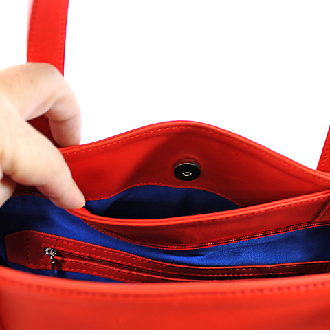 Shopping bag con bolsillos ocultos - A 4388 en internet